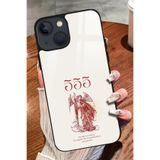 Snacase Apple iPhone 15 ile Uyumlu Çiçek Desenleri Tasarımlı Glossy Premium Kılıf, Silikon, Siyah AppleiPhone15_368