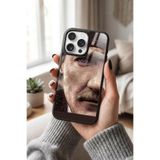 Snacase Apple iPhone 15 Pro Max ile Uyumlu Mustafa Kemal Atatürk Tasarımlı Glossy Premium Kılıf, Silikon, Siyah iPhone 15 Pro MaxMUSTAFAKEMAL_ATATÜRK-1
