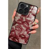 Snacase Apple iPhone 16 Pro ile Uyumlu Atatürk Portre Tasarımlı Glossy Premium Kılıf, Silikon, Siyah-Beyaz iPhone16Pro_226