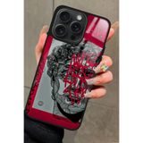 Snacase Apple iPhone 16 Pro ile Uyumlu Atatürk Portre Tasarımlı Glossy Premium Kılıf, Silikon, Siyah iPhone16Pro_247