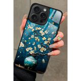 Snacase Apple iPhone 16 Pro ile Uyumlu Kemal Atatürk Tasarımlı Glossy Premium Kılıf, Silikon, Siyah iPhone16Pro_006