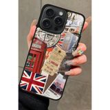 Snacase Apple iPhone 16 Pro Max ile Uyumlu Aşk Yazısı Tasarımlı Glossy Premium Silikon Kılıf, Siyah iPhone16ProMax_084