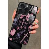 Snacase Apple iPhone 16 Pro Max ile Uyumlu Atatürk Portresi Tasarımlı Glossy Premium Kılıf, Silikon, Siyah iPhone16ProMax_244