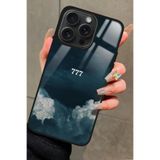 Snacase Apple iPhone 16 Pro Max ile Uyumlu Çiçek Deseni Tasarımlı Glossy Premium Kılıf, Silikon, Siyah