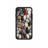 Snacase Apple iPhone 7 ile Uyumlu Arapça Yazı Tasarımlı Glossy Silikon Kılıf, Siyah iPhone7_072