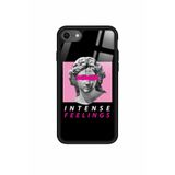 Snacase Apple iPhone 7 ile Uyumlu Atatürk Portre Tasarımlı Glossy Premium Kılıf, Silikon, Siyah iPhone7_220
