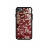 Snacase Apple iPhone 7 ile Uyumlu Atatürk Portre Tasarımlı Glossy Premium Kılıf, Silikon, Siyah iPhone7_226
