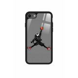 Snacase Apple iPhone 7 ile Uyumlu Atatürk Portresi Tasarımlı Glossy Premium Kılıf, Silikon, Siyah iPhone7_274