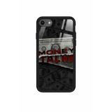 Snacase Apple iPhone 7 ile Uyumlu Atatürk Portresi Tasarımlı Glossy Premium Silikon Kılıf, Siyah iPhone7_267
