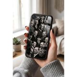 Snacase Apple iPhone 7 ile Uyumlu Mustafa Kemal Atatürk Tasarımlı Glossy Premium Silikon Kılıf, Siyah iPhone 7 - MUSTAFA_KEMAL_ATATÜRK-1