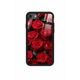 Snacase Apple iPhone 8 ile Uyumlu Atatürk Portre Tasarımlı Glossy Premium Silikon Kılıf, Siyah iPhone8_206