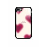 Snacase Apple iPhone 8 ile Uyumlu Atatürk Portre Tasarımlı Glossy Silikon Kılıf, Siyah iPhone8_225