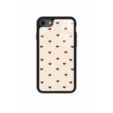 Snacase Apple iPhone 8 ile Uyumlu Atatürk Portresi Tasarımlı Glossy Premium Silikon Kılıf, Siyah iPhone8_204