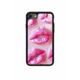 Snacase Apple iPhone 8 ile Uyumlu Atatürk Portresi Tasarımlı Glossy Premium Silikon Kılıf, Siyah iPhone8_210