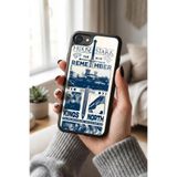 Snacase Apple iPhone SE ile Uyumlu Game Of Thrones Tasarımlı Glossy Premium Silikon Kılıf, Siyah