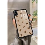 Snacase Apple iPhone X ile Uyumlu Atatürk Portre Tasarımlı Glossy Premium Silikon Kılıf, Siyah iPhoneX_196