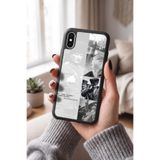 Snacase Apple iPhone X ile Uyumlu Mustafa Kemal Atatürk Tasarımlı Glossy Premium Silikon Kılıf, Siyah iPhone X - MUSTAFA_KEMAL_ATATÜRK-1
