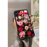 Snacase Apple iPhone X ile Uyumlu Türk Bayrağı Tasarımlı Glossy Premium Silikon Kılıf, Siyah iPhoneX_307