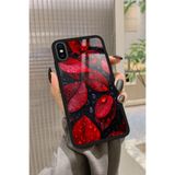 Snacase Apple iPhone Xs ile Uyumlu Türk Bayrağı Tasarımlı Glossy Premium Silikon Kılıf, Siyah