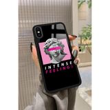 Snacase Apple iPhone Xs Max ile Uyumlu Atatürk Portresi Tasarımlı Glossy Premium Kılıf, Silikon, Siyah iPhoneXsMax_220