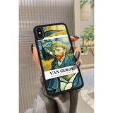 Snacase Apple iPhone Xs Max ile Uyumlu Atatürk Portresi Tasarımlı Glossy Premium Silikon Kılıf, Siyah iPhoneXsMax_261