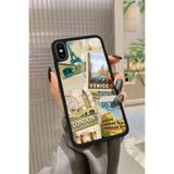 Snacase Apple iPhone Xs Max ile Uyumlu Neon Aşk Yazısı Tasarımlı Glossy Premium Kılıf, Silikon, Siyah iPhoneXsMax_083