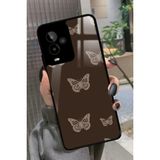 Snacase General Mobile Gm 24 Pro Uyumlu Kahverengi Kelebek Tasarımlı Glossy Silikon Kılıf - Çok Renkli - General Mobile Gm 24 Pro Kahverengi Kelebek - 199