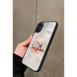 Snacase iPhone 16 Plus ile Uyumlu Taraftar Tasarımlı Glossy Premium Kılıf, Galatasaray, Çift Katmanlı