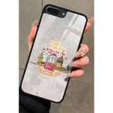Snacase iPhone 7 Plus ile Uyumlu Taraftar Tasarımlı Glossy Premium Kılıf, Galatasaray
