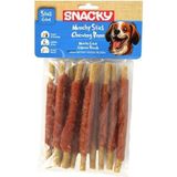 Snacky 10x120 gr Munchy Ördekli Sargılı Kemik Köpek Ödül