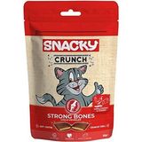 Snacky 60 gr Crunch Strong Tavuklu ve Peynirli Kemik Sağlığı Kedi Ödülü