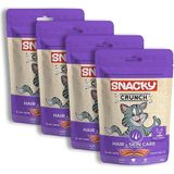 Snacky Crunch Kedi Ödül Maması - Hair & Skin Care - Tavuklu - 4'lü Paket