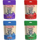 Snacky Crunch Kıtır 4x60 gr Kedi Ödül Maması Karma Paket