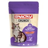 Snacky Deri Ve Tüy Bakımı İçin Tavuklu Kedi Ödül Maması 60Gr