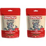 Snacky Güçlü Kemikler 2x60 gr Kedi Ödül Maması