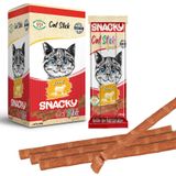 Snacky Kuzulu 3x5 gr 25 Adet Kedi Ödül Maması