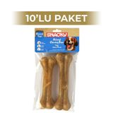 Snacky Natural Köpek Çiğneme Kemiği 15 cm 2'li 10 Paket