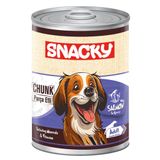 Snacky Somonlu Konserve Yetişkin Yaş Köpek Maması 400 g