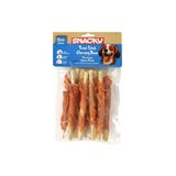 Snacky T. Tavuk Sargılı Çubuk Köpek Ödül 10'Lu *13Cm *100G