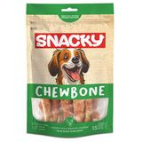 Snacky Tavuk Sargılı Burgu Çubuk Köpek Ödülü 120 Gr (10 lu Paket) - 13 Cm
