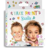 Snails Pastel Renkler Yüz Boyama Paleti - Standart