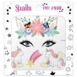 snails safe nails Yüz Dövmesi – Unicorn Crown