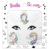 snails safe nails Yüz Dövmesi – Unicorn Star