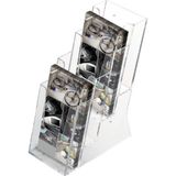 Snapper 1/3 A4 4 Katlı Broşürlük Masaüstü Düzenleyici 10,5×21 cm Ölçülerinde Şık Tasarım