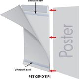 Snapper Pet Cep D Tipi Broşürlük - Menü & Belge Tutucu