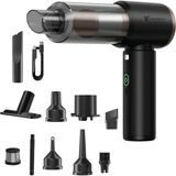 Snapron SNV-3002 80W 7.4V Şarjlı Mini Araç ve Ev Süpürgesi + Çift Filtrasyonlu Çok Fonksiyonlu Temizlik Seti - 1 lt