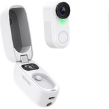 Snapx 4K/60FPS 20MP Wi-Fi Mini Aksiyon Kamera,taşınabilir Vücut Kamerası, Giyilebilir Video Kayd - Çok Renkli