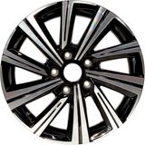 Snc-1005 Toyota Corolla Uyumlu-(Bijon Seti Dahil) 5X114,3 7X16" Et40 Cb 60.1 Black Machıned- (16 İnç) (Takım Fiyatı- 4 Adet Jant)