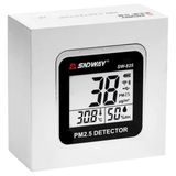 SNDWAY Dijital Hava Kalitesi Ölçer SW-825 - Pm2.5 Toz ve Partikül Dedektörü, Hassas Isı ve Nem Ölçer