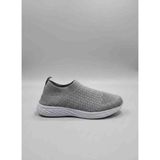Sneaker Store M U Y A Slip-On Kadın Sneaker Günlük Spor Ayakkabı - Gri - Beyaz